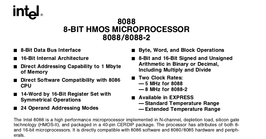 hmos technology microprocessor